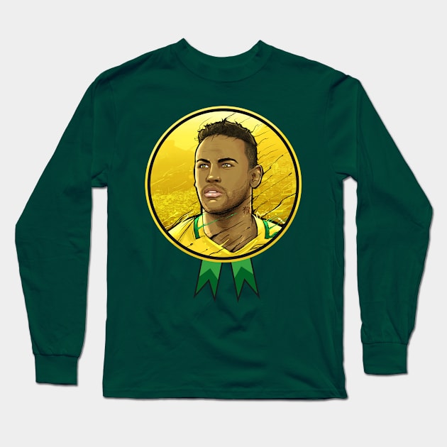 Brazilian Gold Rio Janeiro Long Sleeve T-Shirt by akyanyme